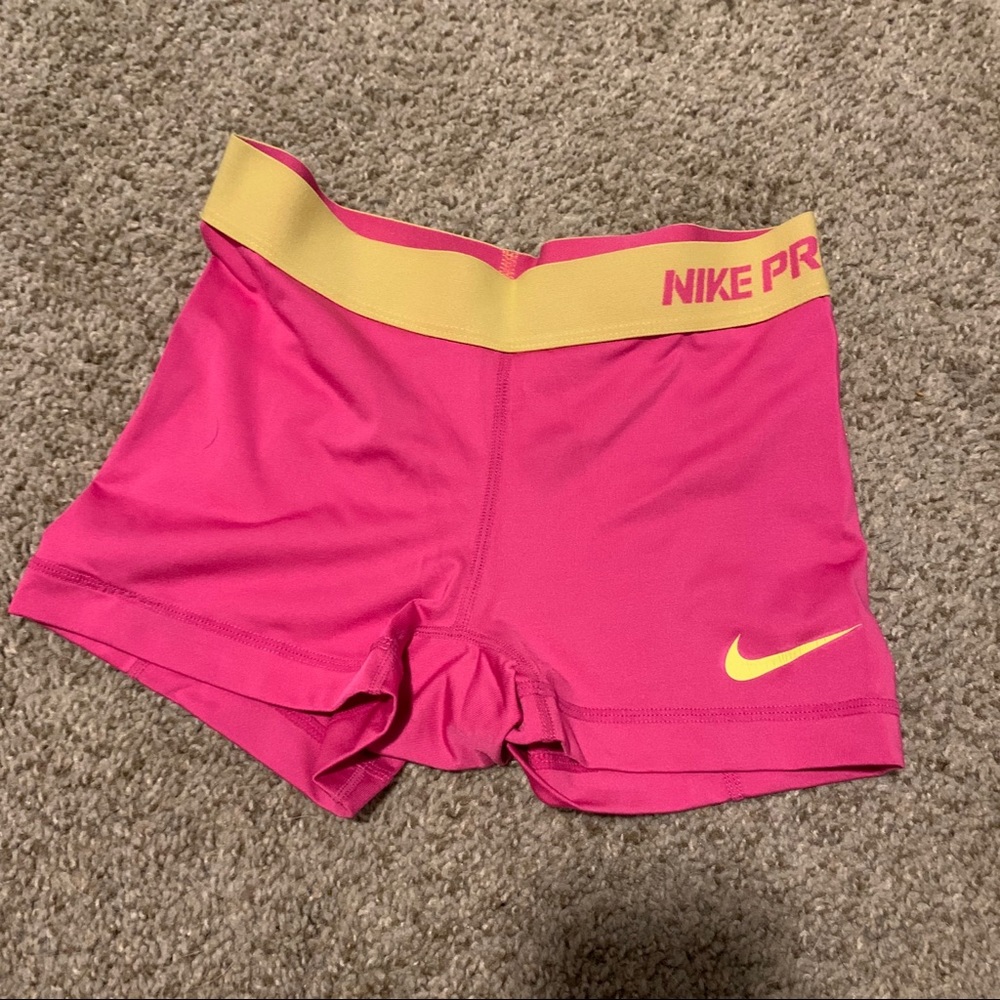 Nike pro compression shorts